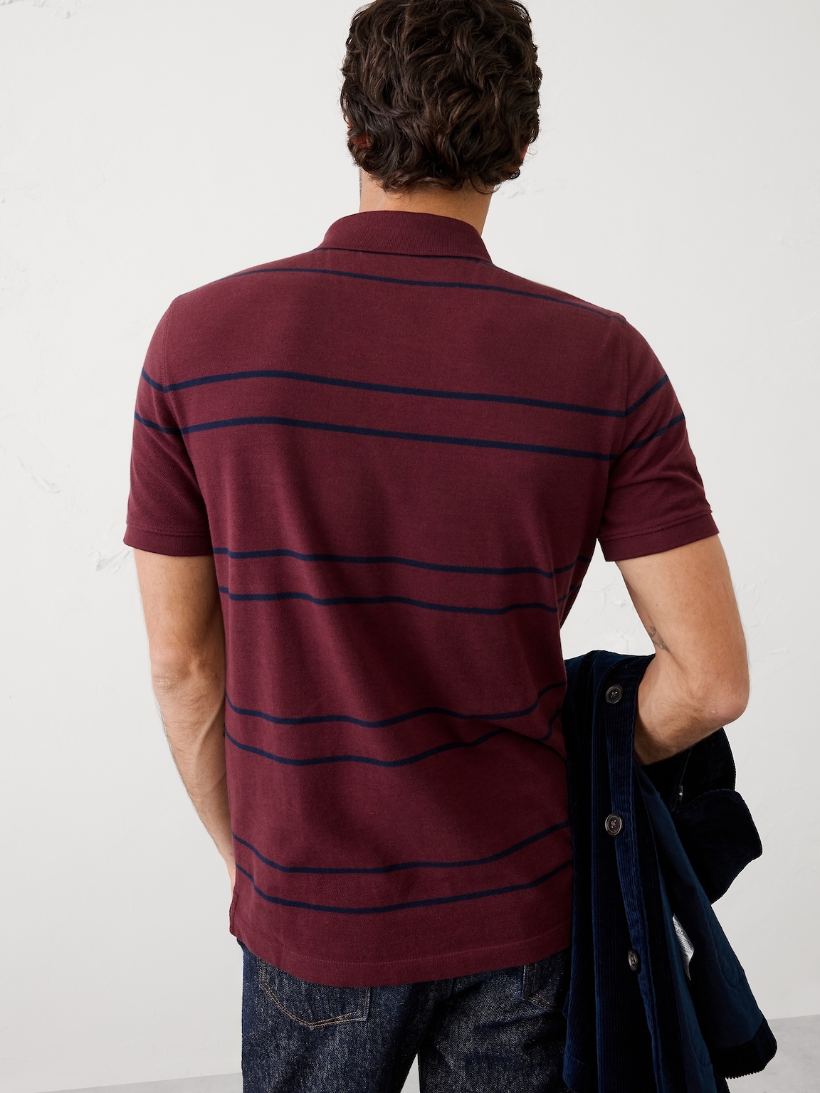 Standard-Fit Pique Polo
