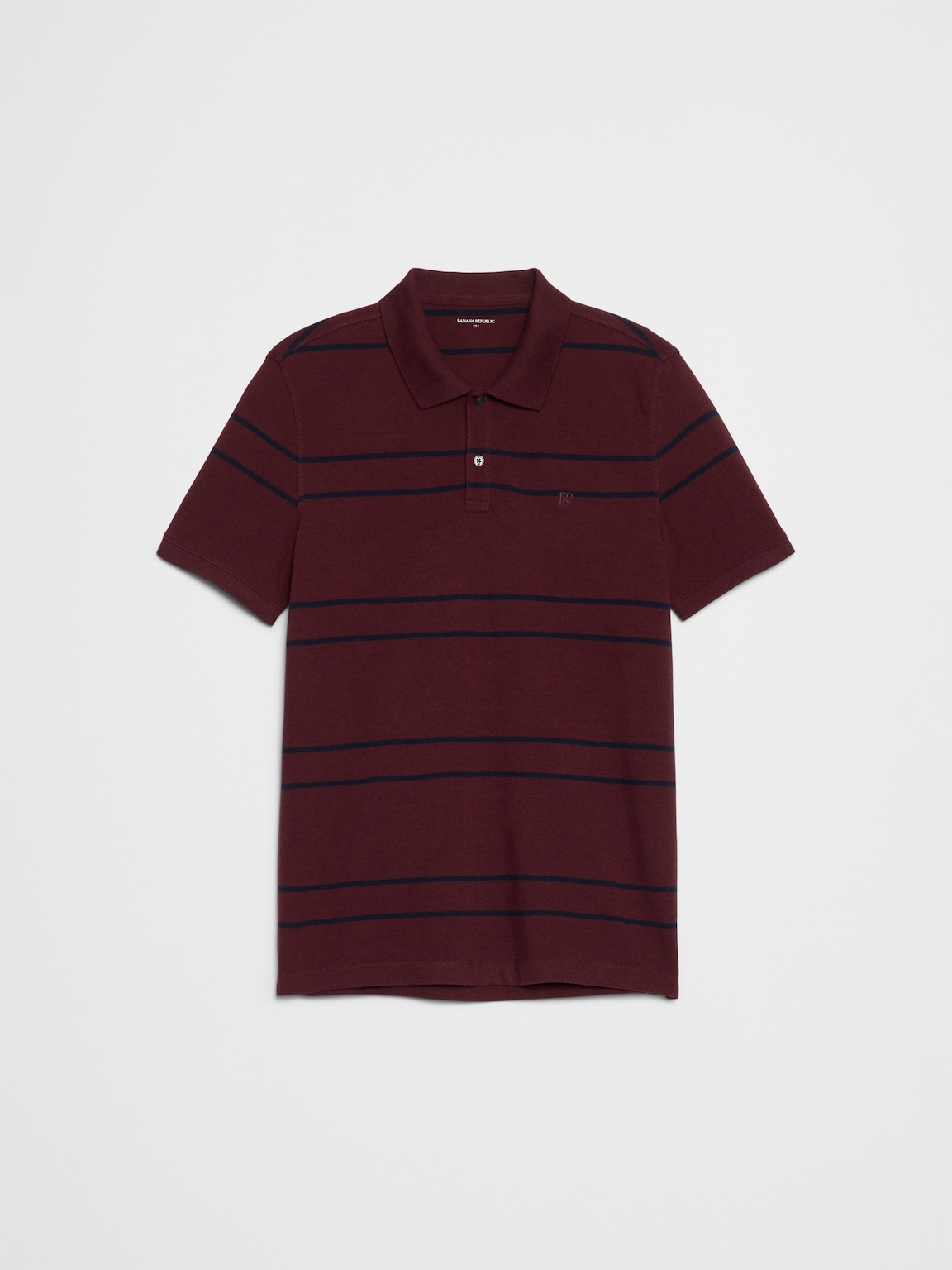 Standard-Fit Pique Polo