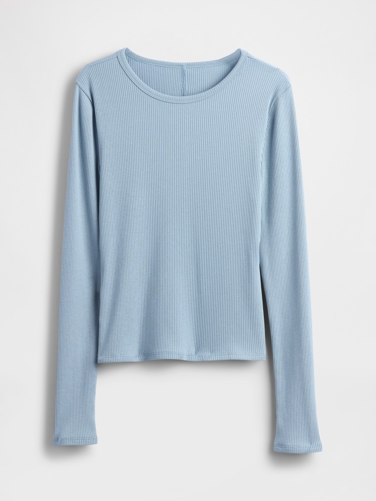 Modern Rib Crop T-Shirt