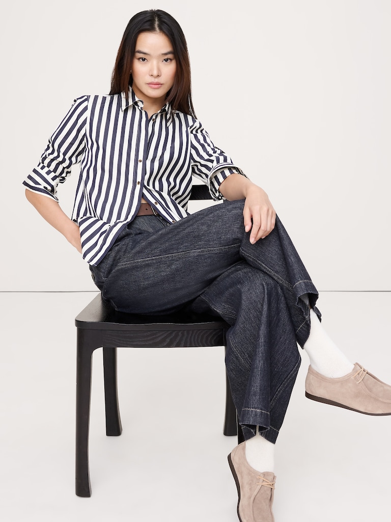 The Everyday Shirt in Cotton Poplin