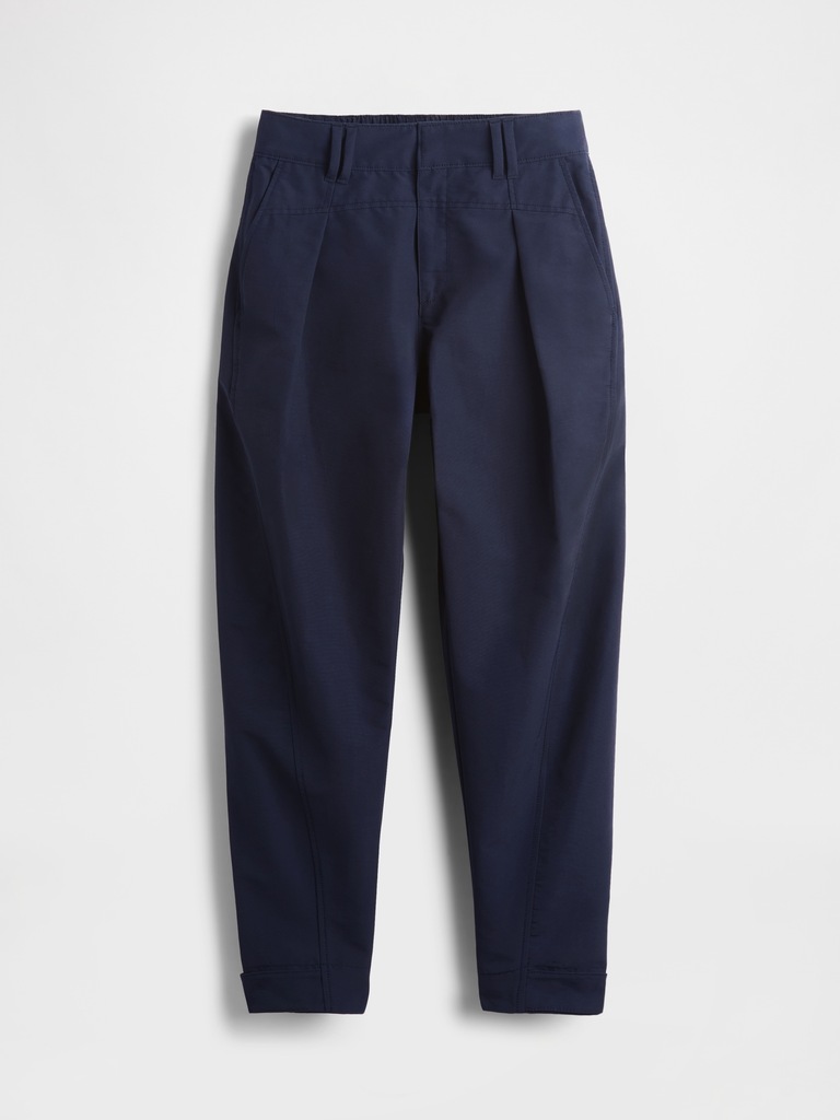 GapStudio High Rise Barrel Trousers