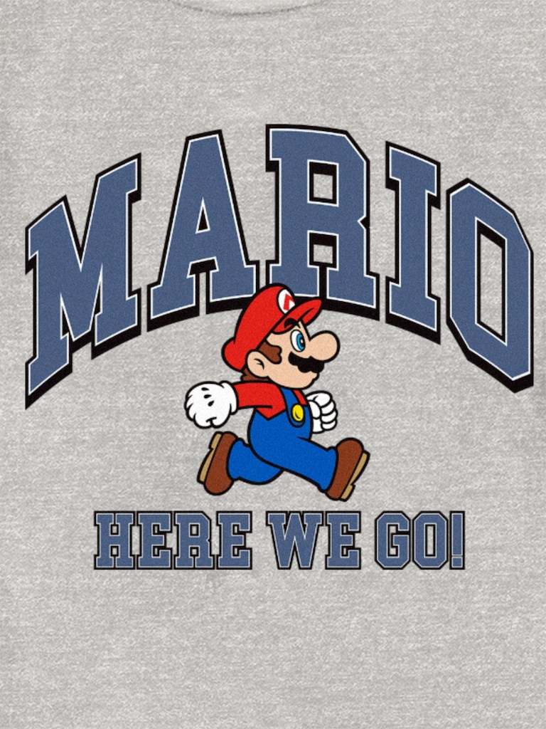 Toddler Mario Here We Go Graphic T-Shirt