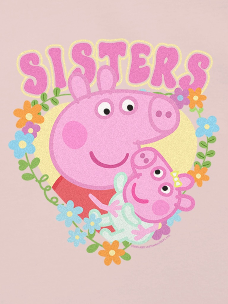Toddler Peppa Pig Sisters Graphic T-Shirt