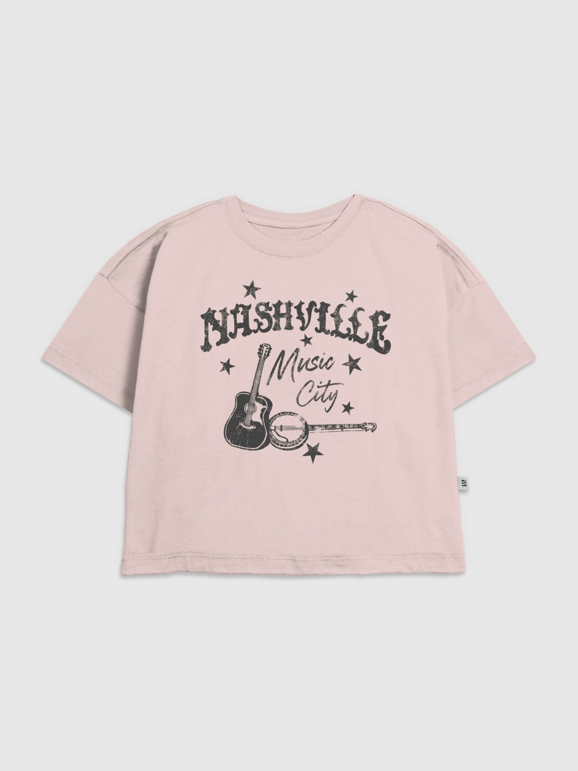 Kids Nashville Music City Graphic T-Shirt