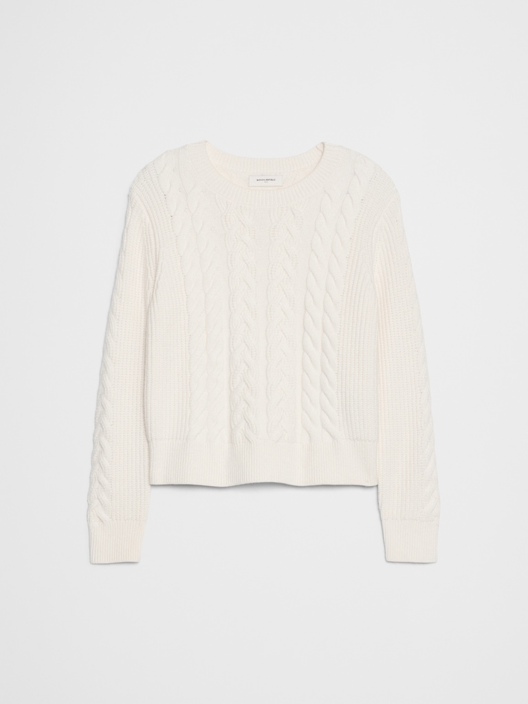 Cable Pullover Sweater