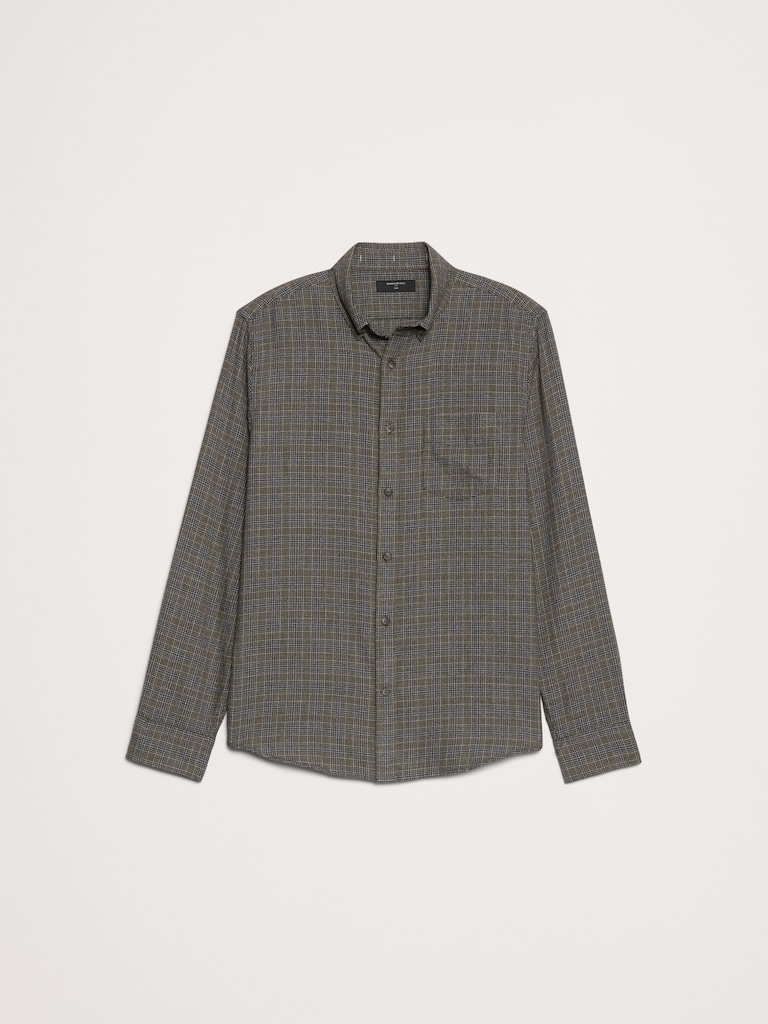 Slim-Fit Textured Shirt