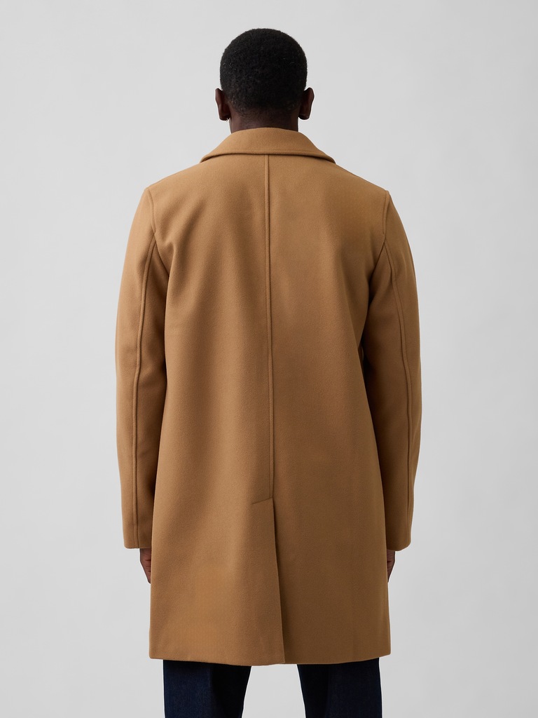 100% Recycled Relaxed Topcoat