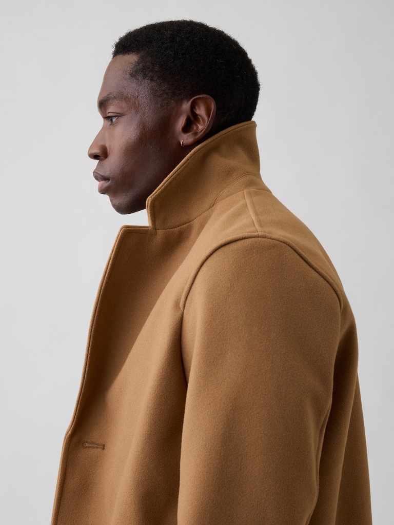 100% Recycled Relaxed Topcoat