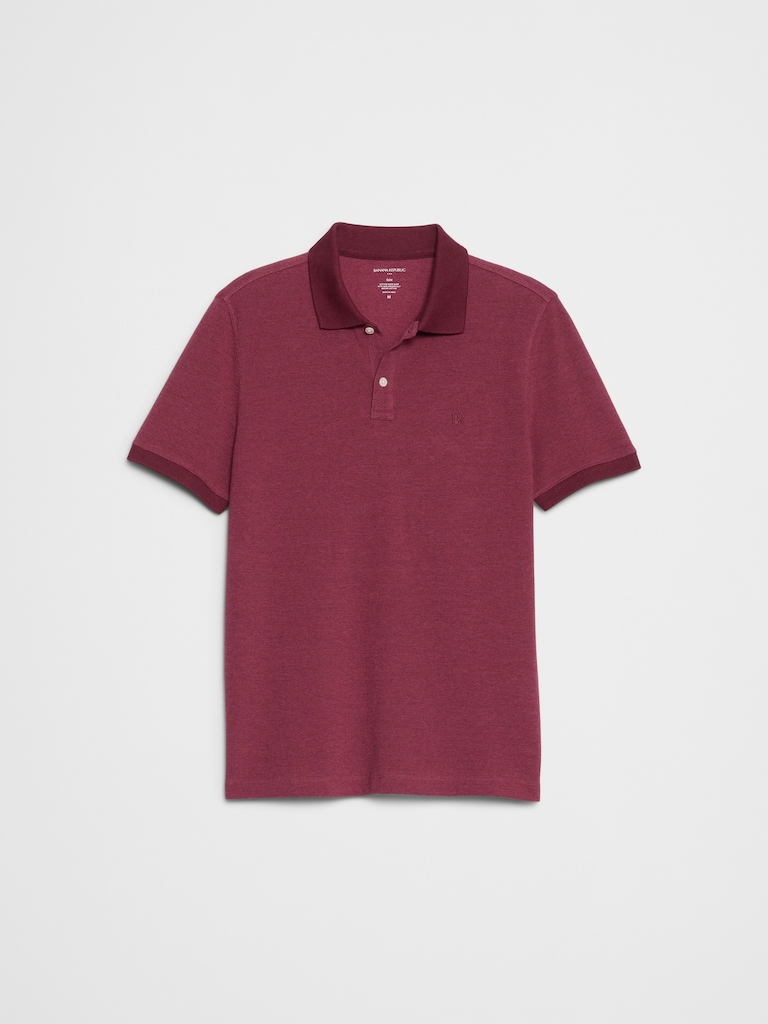 Slim-Fit Pique Polo