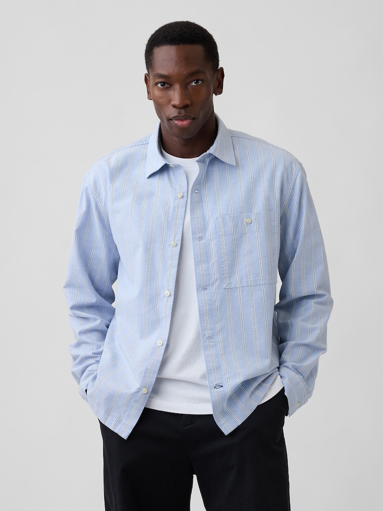 Oxford Shirt in Boxy Fit