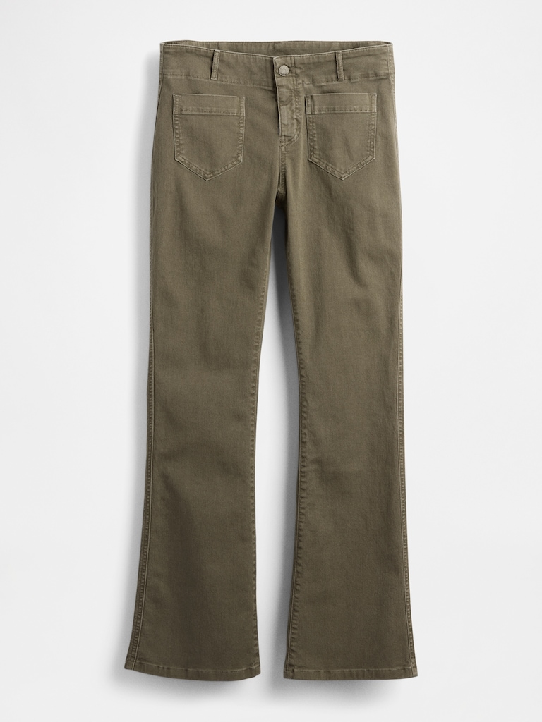 Low Rise Twill Long & Lean Pants