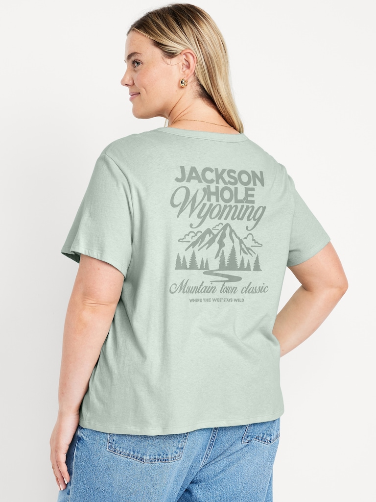 EveryWear Crew-Neck Graphic T-Shirt