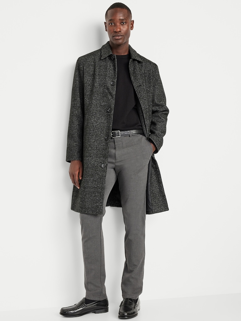 Slim-Fit Twill Dress Pants