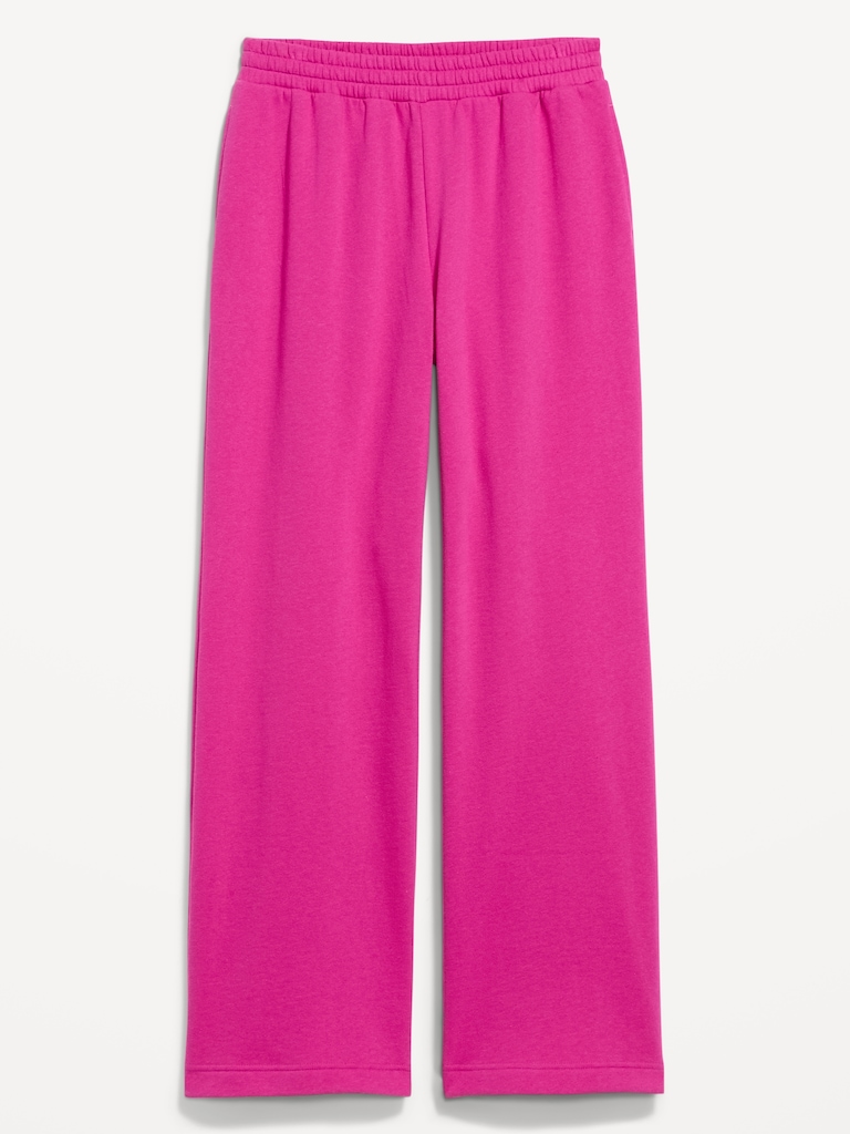 High-Waisted SoComfy Wide-Leg Sweatpants