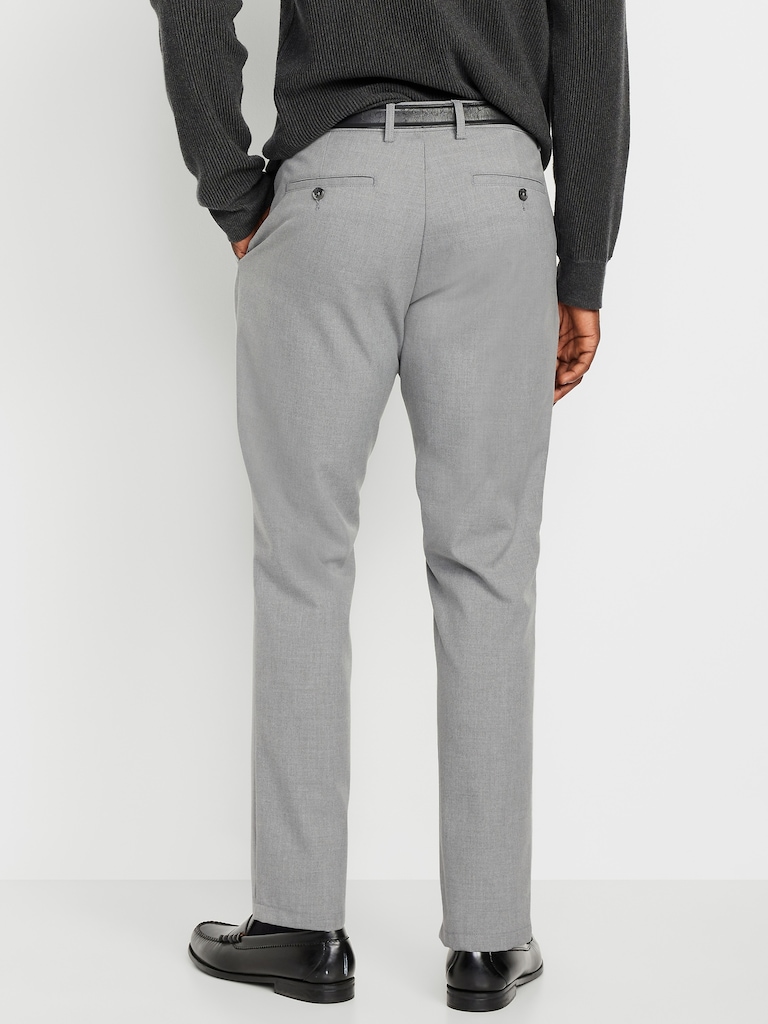 Athletic-Fit Twill Dress Pants