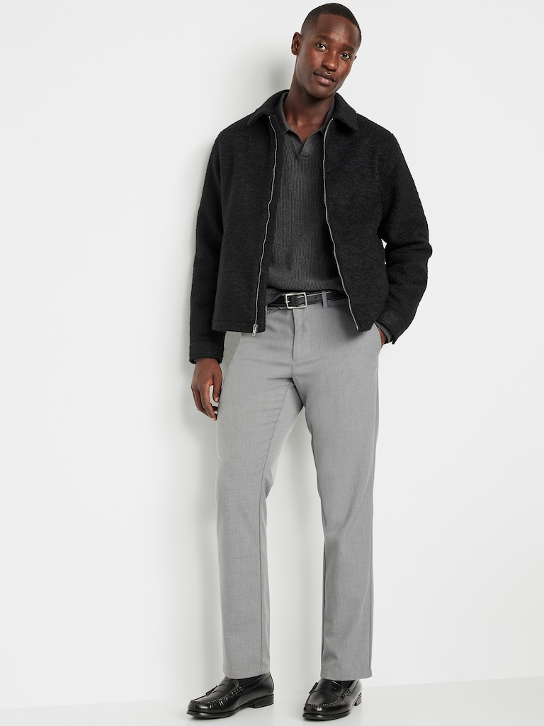 Athletic-Fit Twill Dress Pants