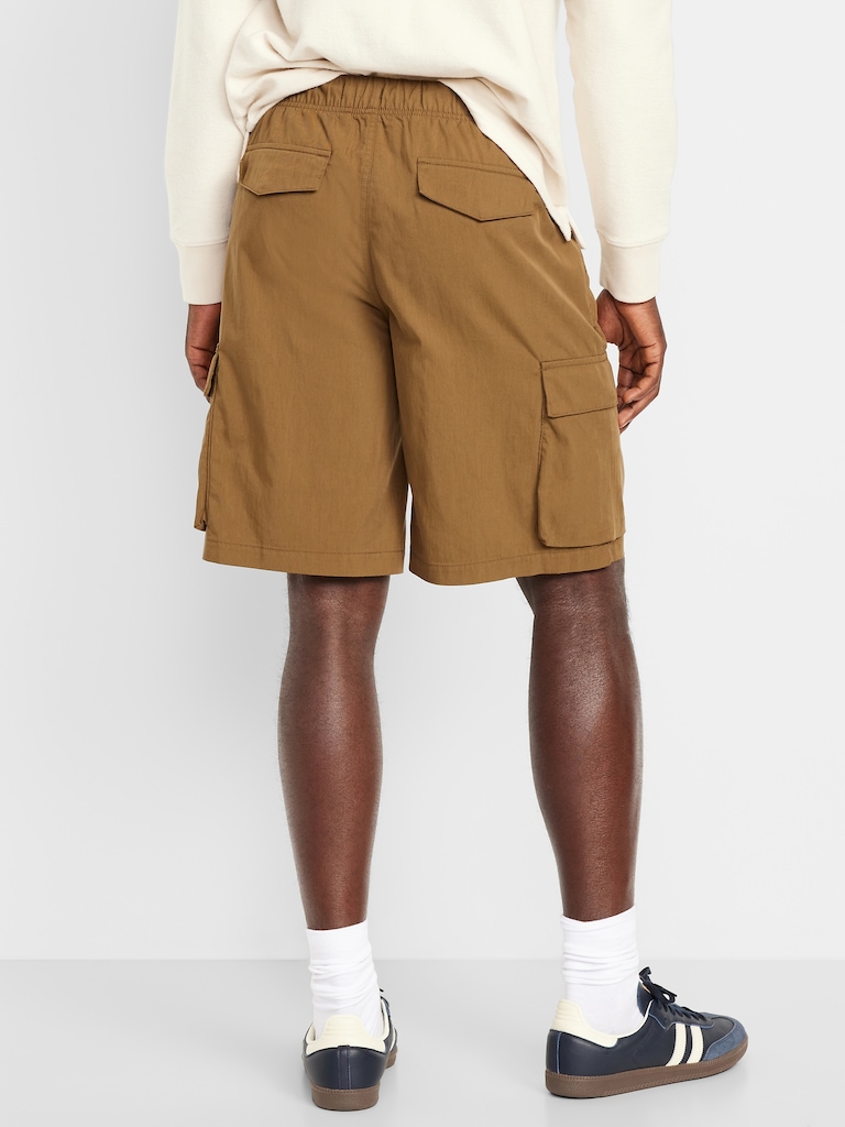 Baggy Cargo Shorts -- 9-inch inseam