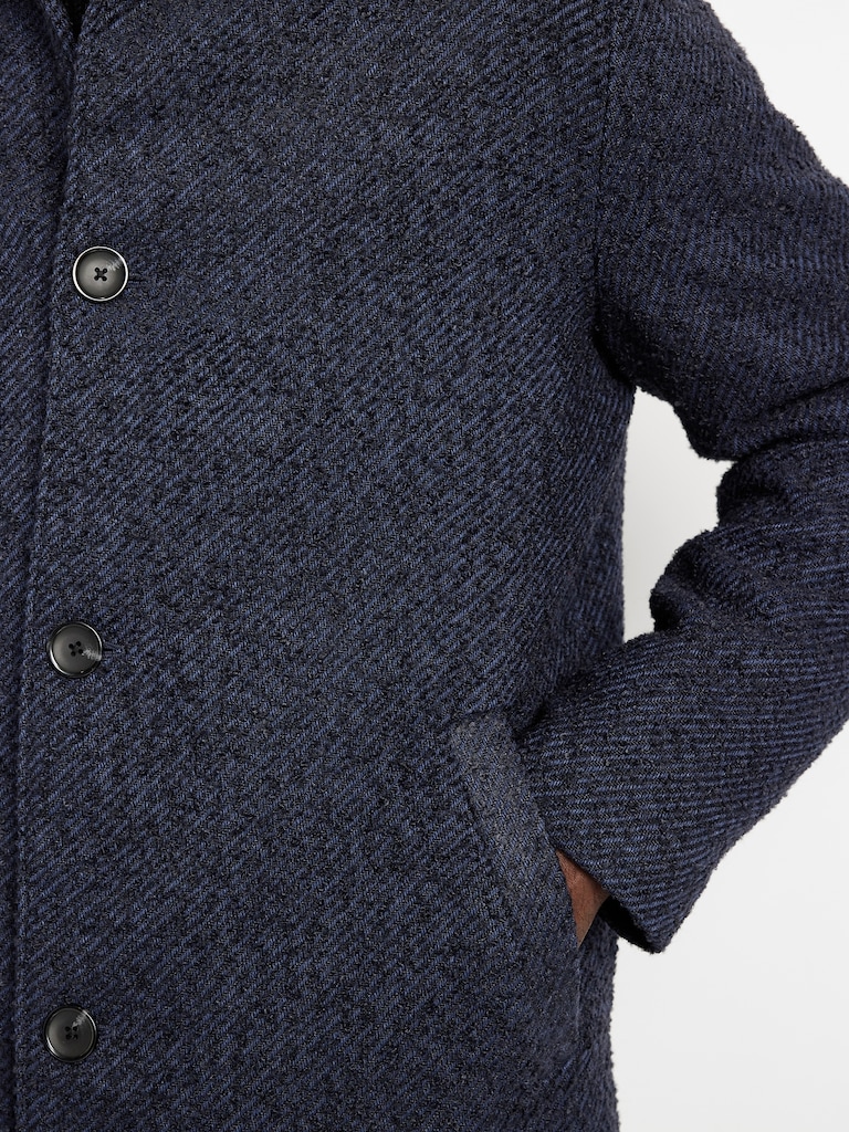 Relaxed Twill Topcoat