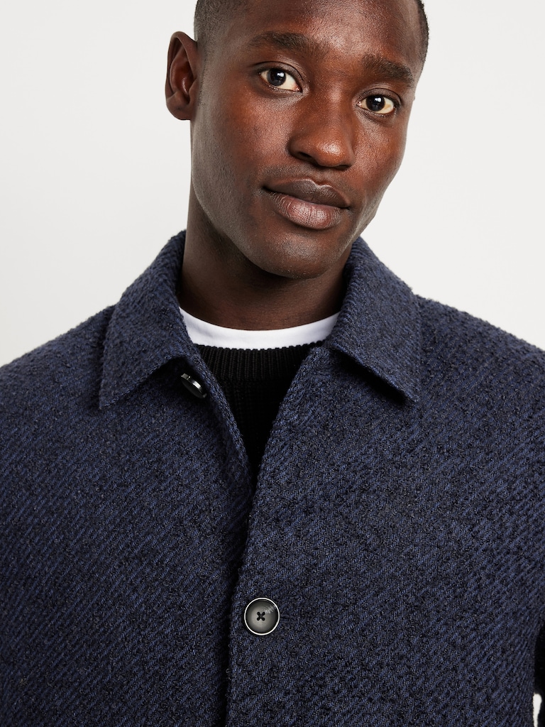 Relaxed Twill Topcoat