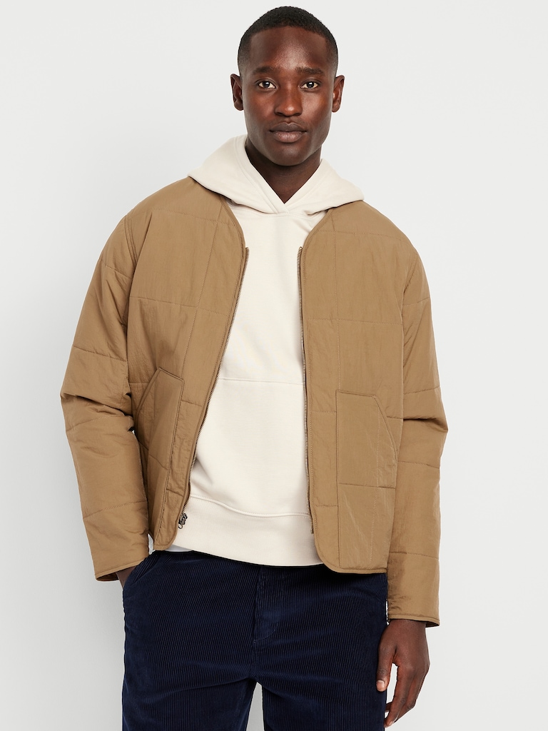 Water-Resistant Quilted Liner Jacket
