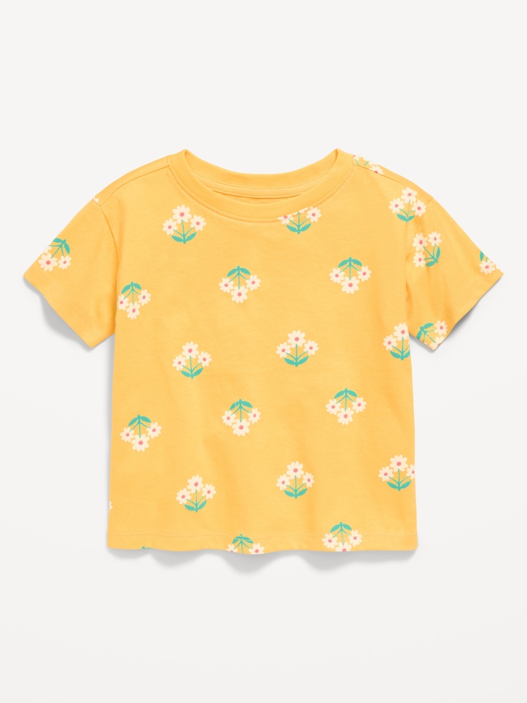Printed Short-Sleeve T-Shirt for Toddler Girls