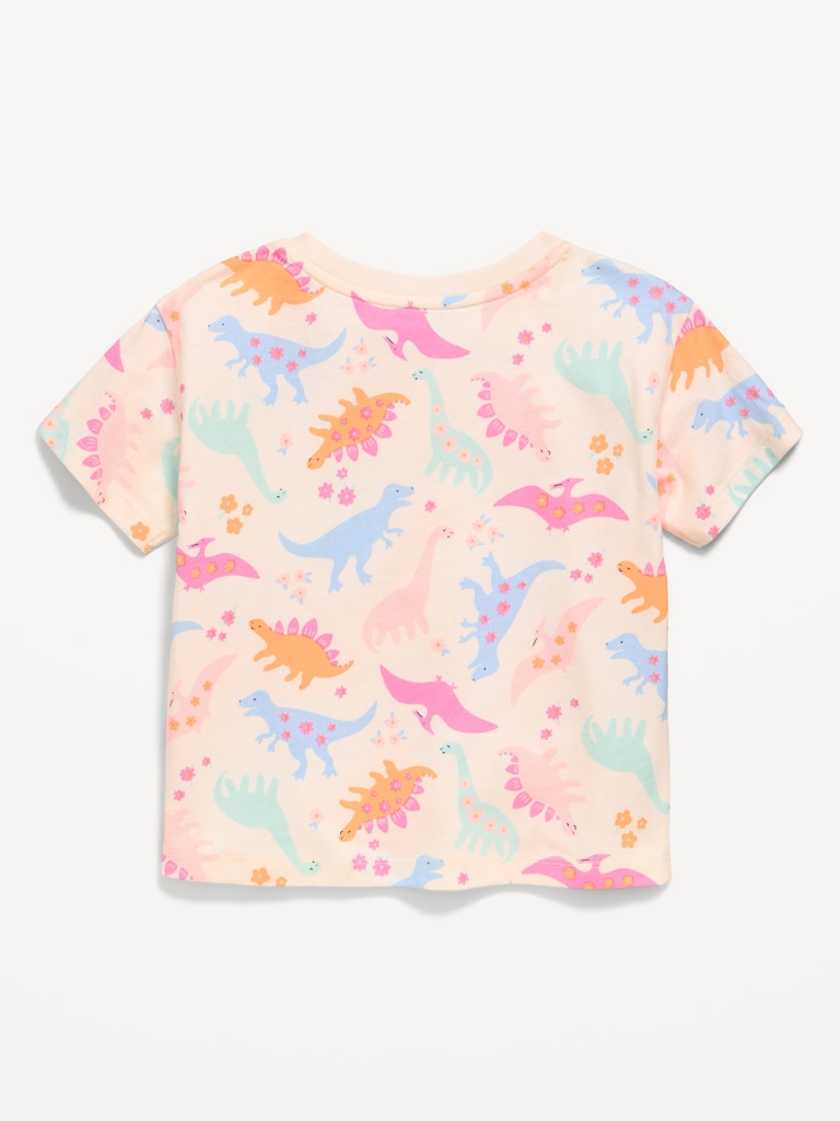 Printed Short-Sleeve T-Shirt for Toddler Girls