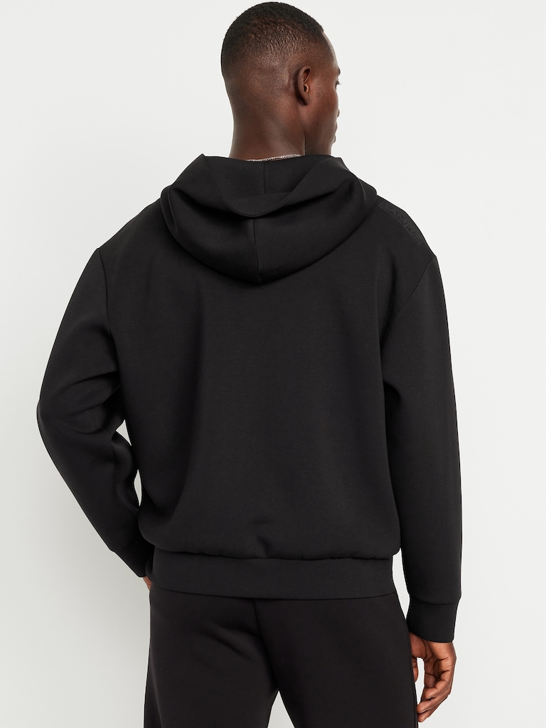 Bounce Fleece Oversized Full-Zip Hoodie