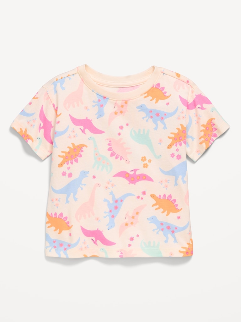 Printed Short-Sleeve T-Shirt for Toddler Girls