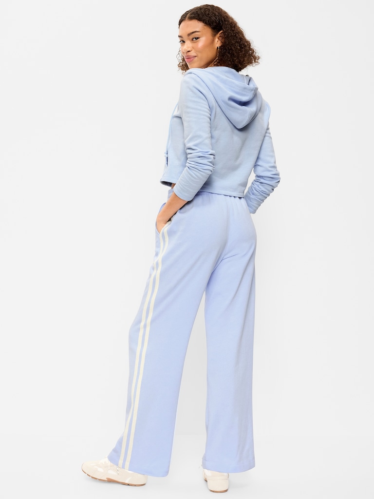 High-Waisted SoComfy Wide-Leg Sweatpants