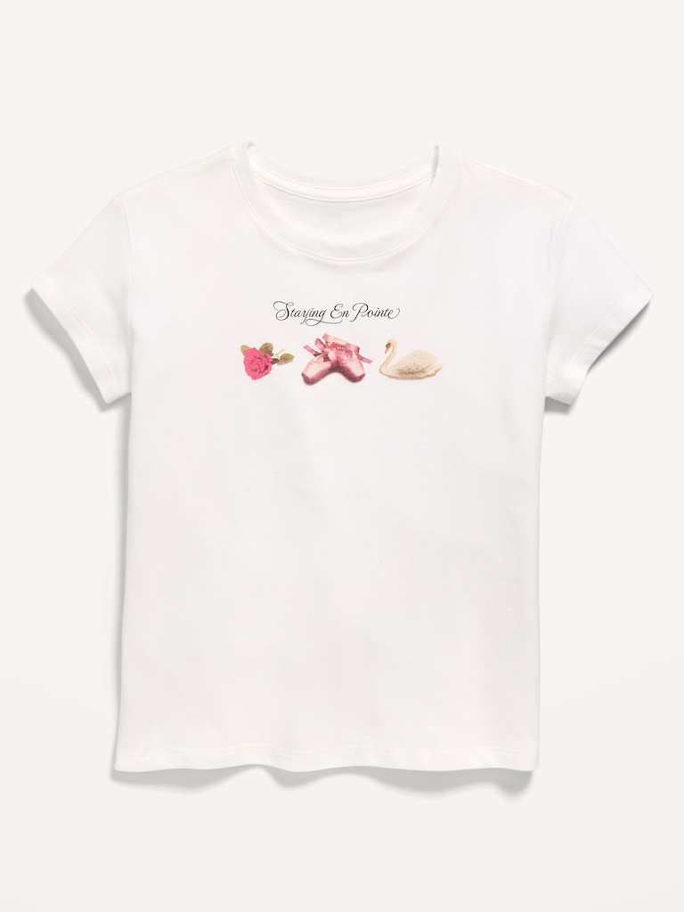 Short-Sleeve Graphic T-Shirt for Girls