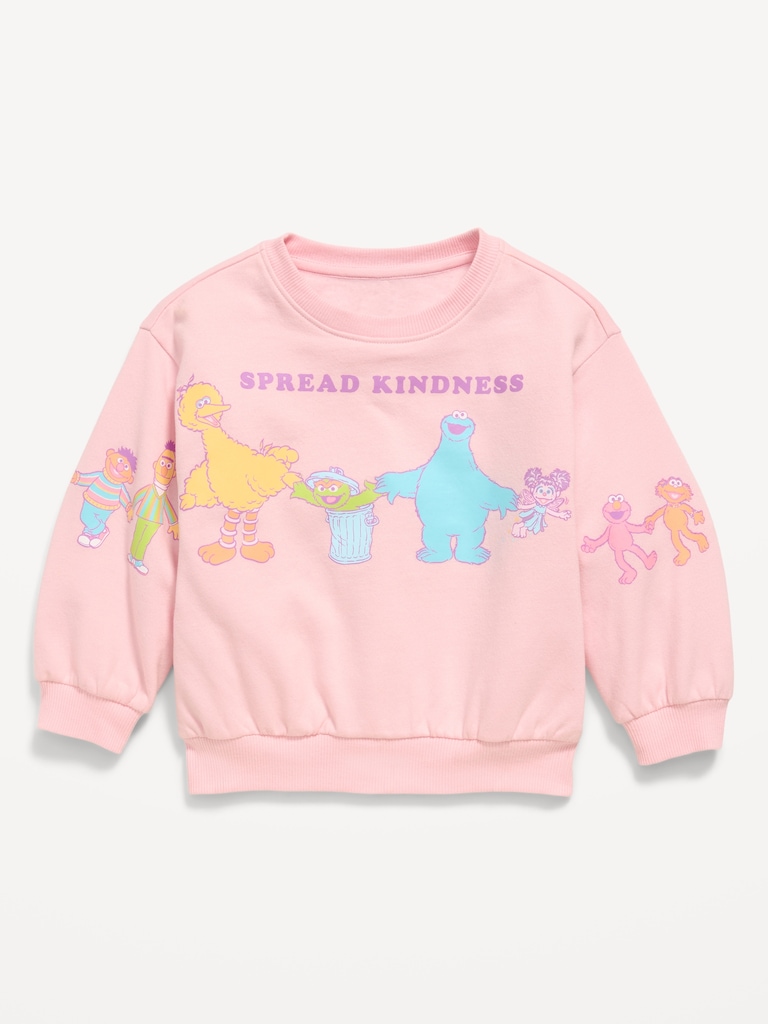 Licensed Graphic Sweatshirt for Toddler Girls