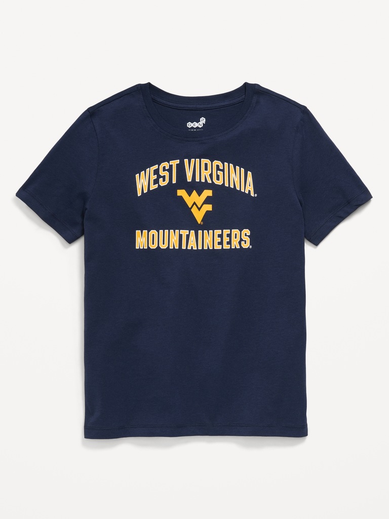 College Graphic Gender-Neutral T-Shirt for Kids