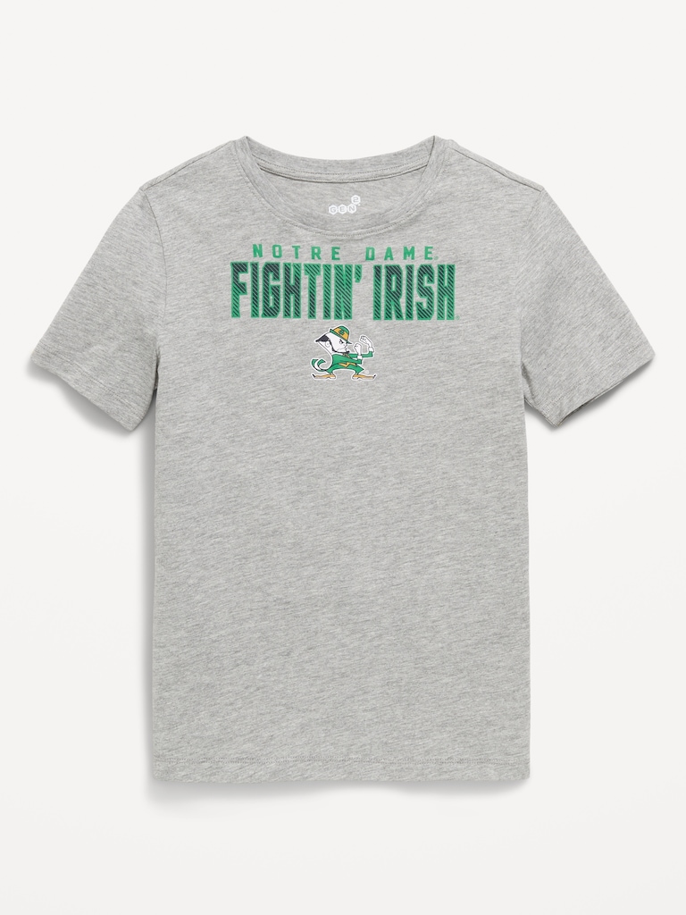 College Graphic Gender-Neutral T-Shirt for Kids