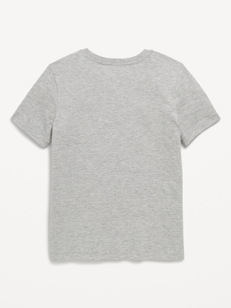 College Graphic Gender-Neutral T-Shirt for Kids