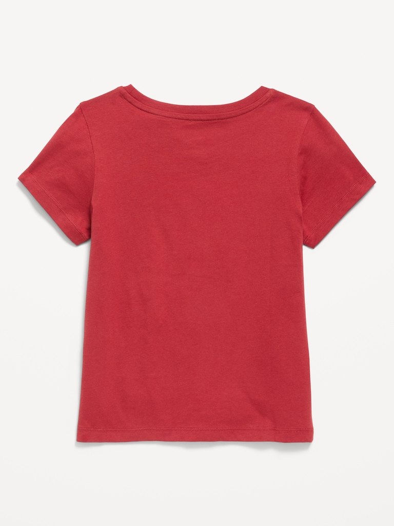 College Graphic T-Shirt for Girls