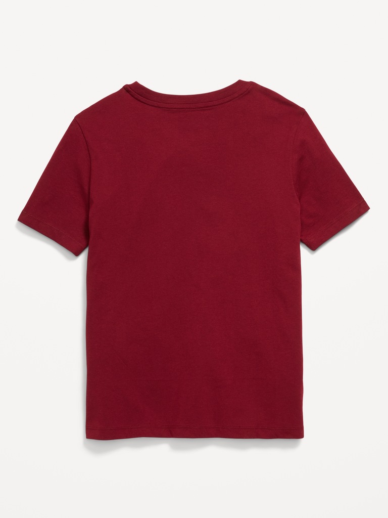 College Graphic Gender-Neutral T-Shirt for Kids