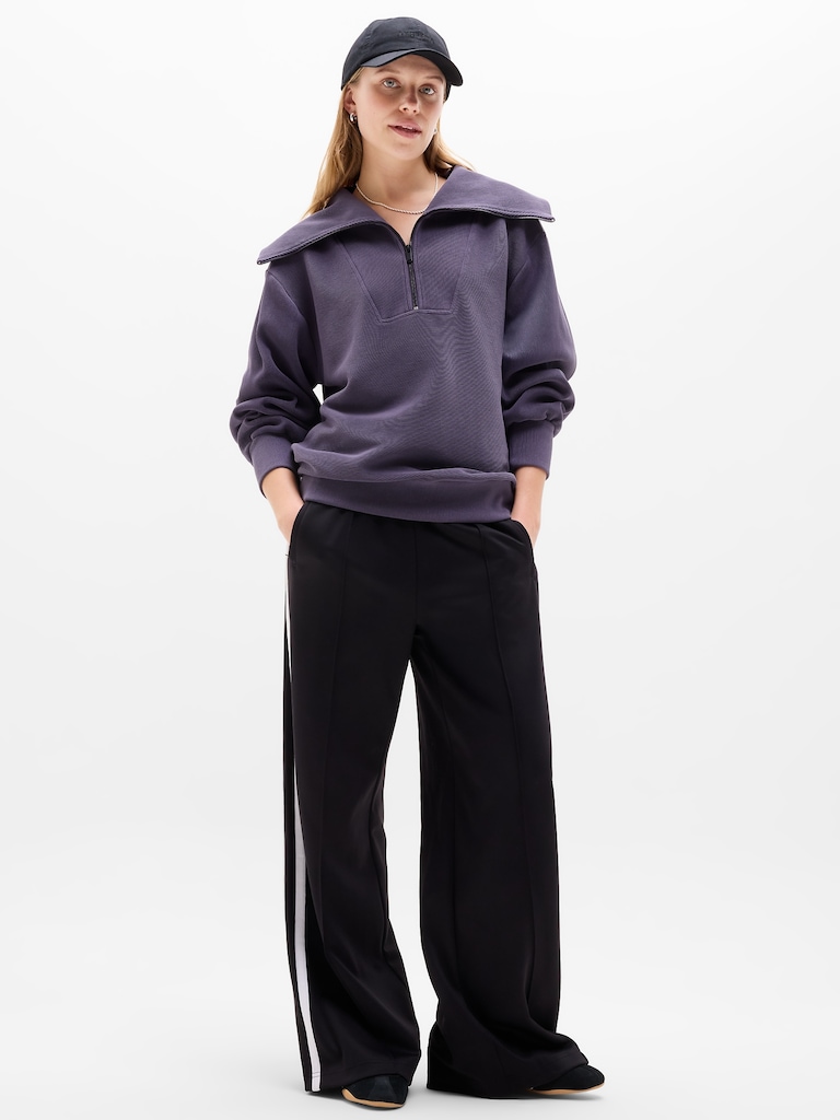 Ottoman Rib 1/4 Zip Sweatshirt