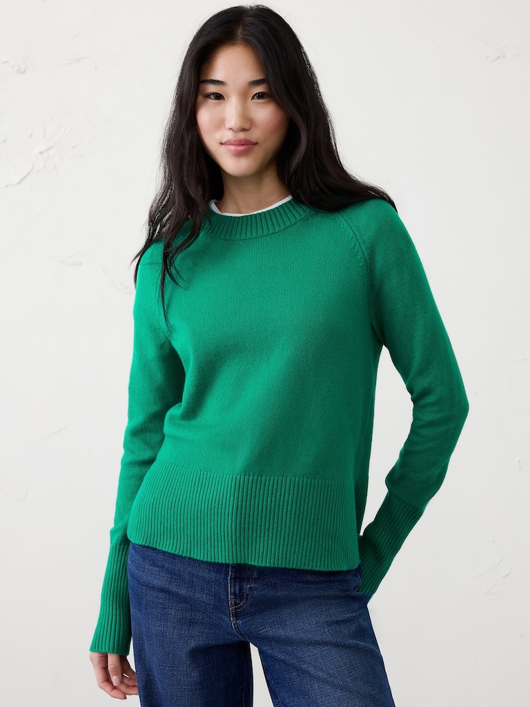 Perfectly Soft Crew-Neck Sweater