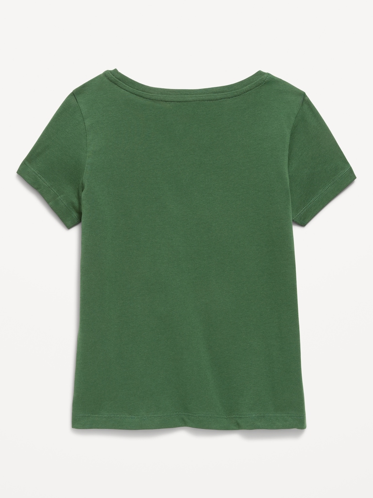 College Graphic T-Shirt for Girls