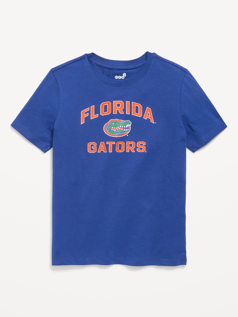 College Graphic Gender-Neutral T-Shirt for Kids