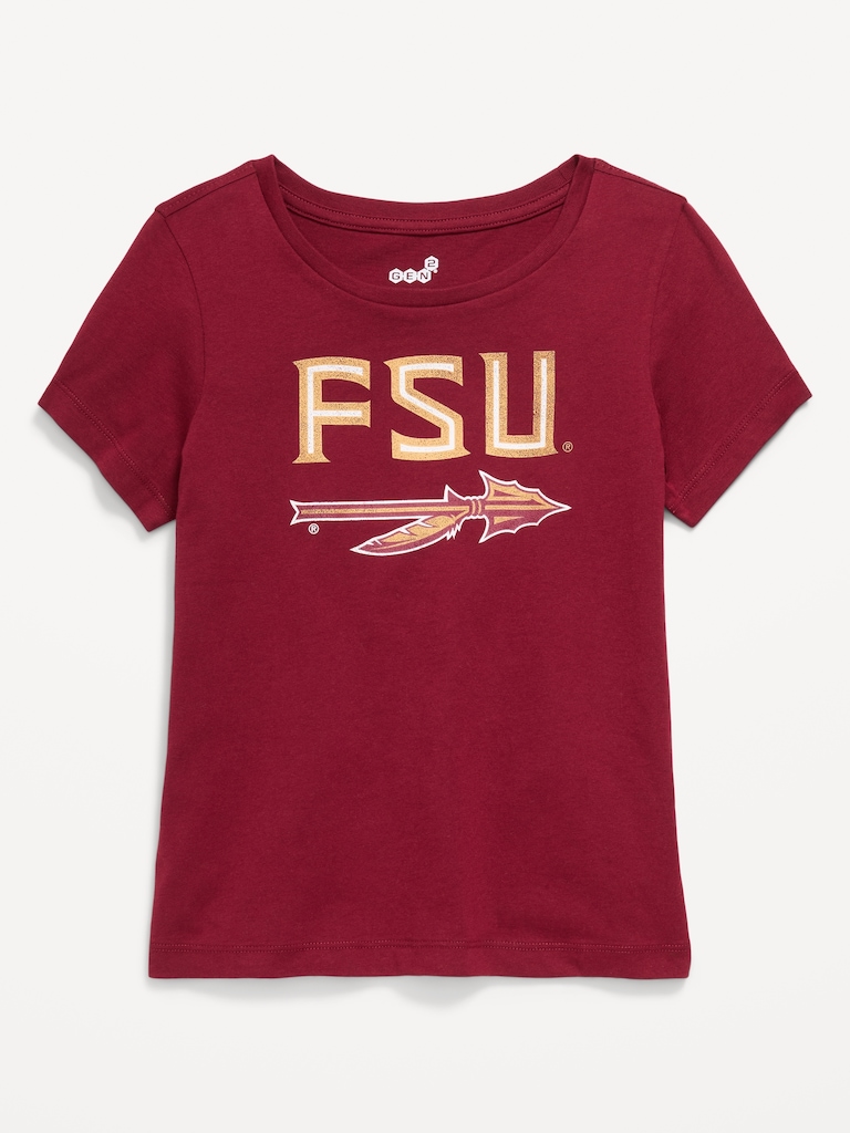 College Graphic T-Shirt for Girls