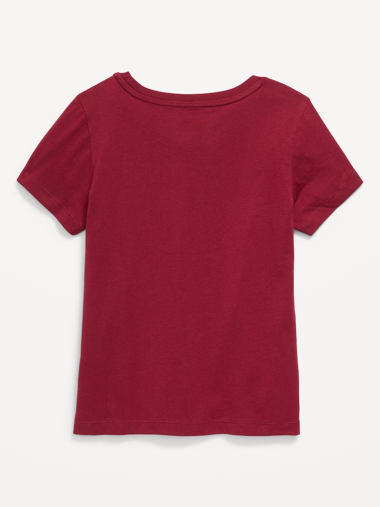 College Graphic T-Shirt for Girls