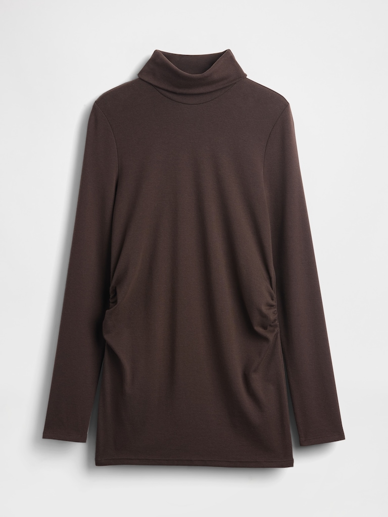 Maternity Modern Turtleneck Shirt