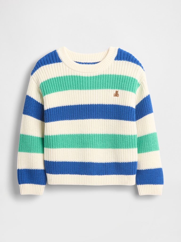 Baby & Toddler Shaker-Stitch Sweater