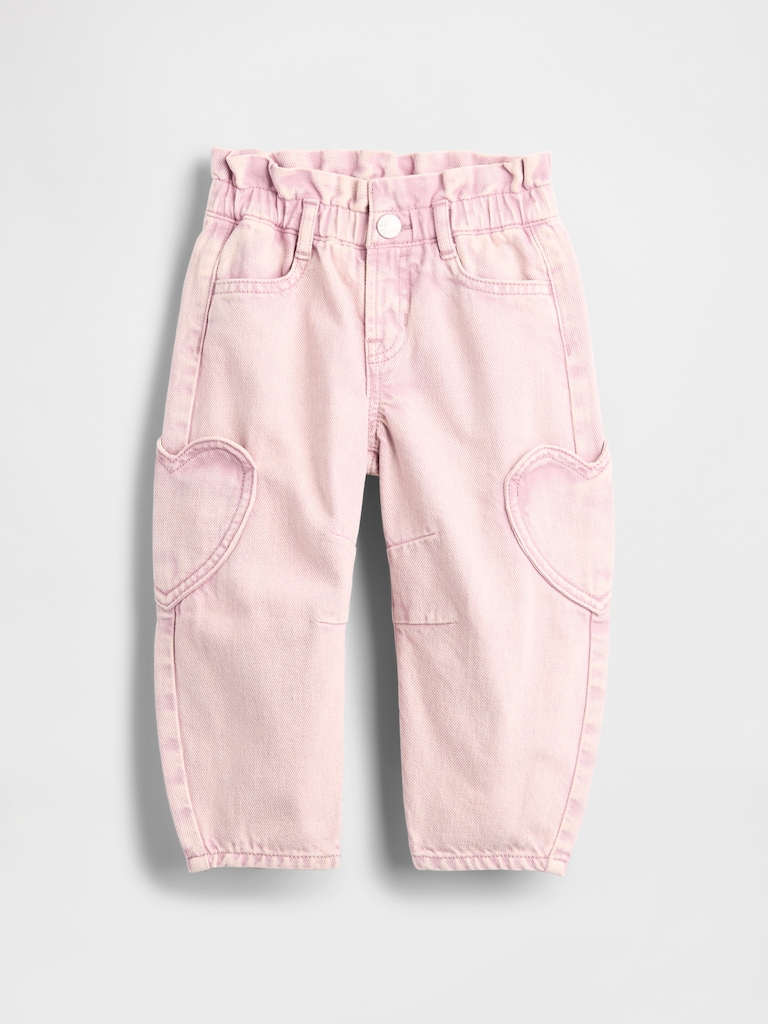 Baby & Toddler Heart Pocket Horseshoe Jeans