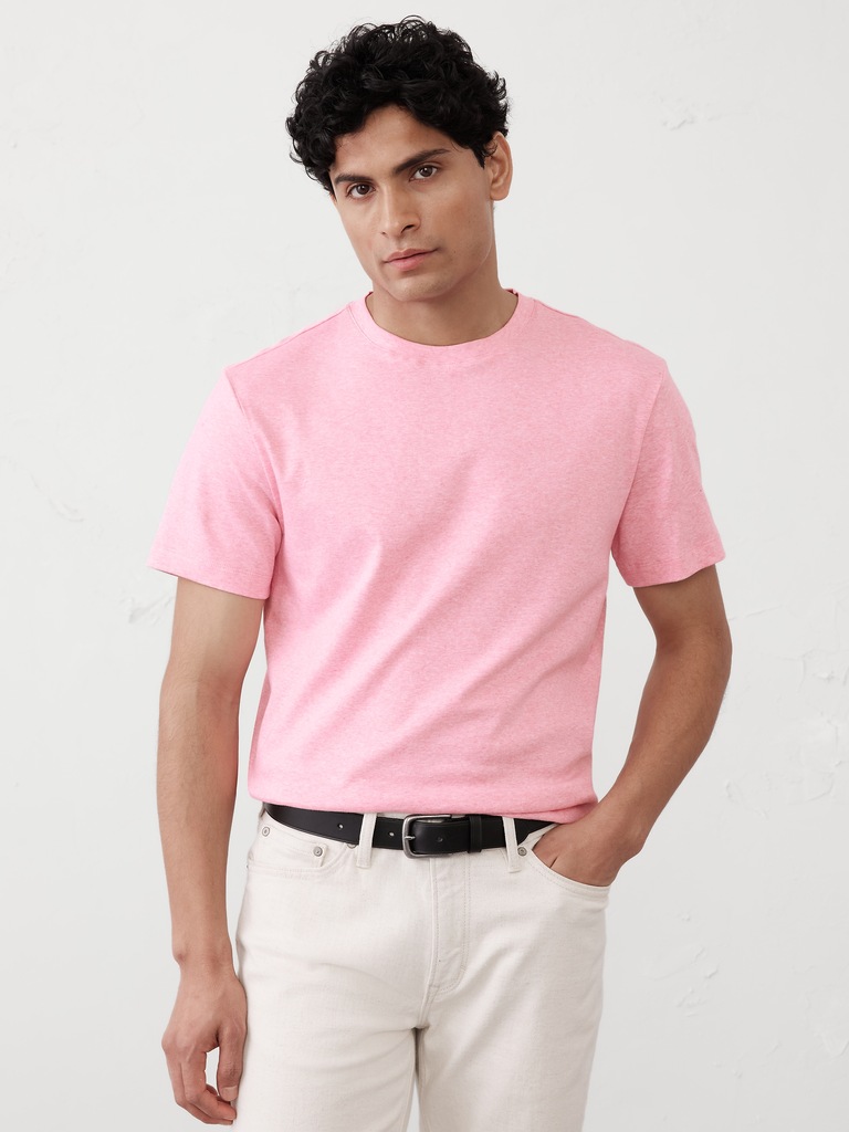 Luxe Touch Crew-Neck T-Shirt