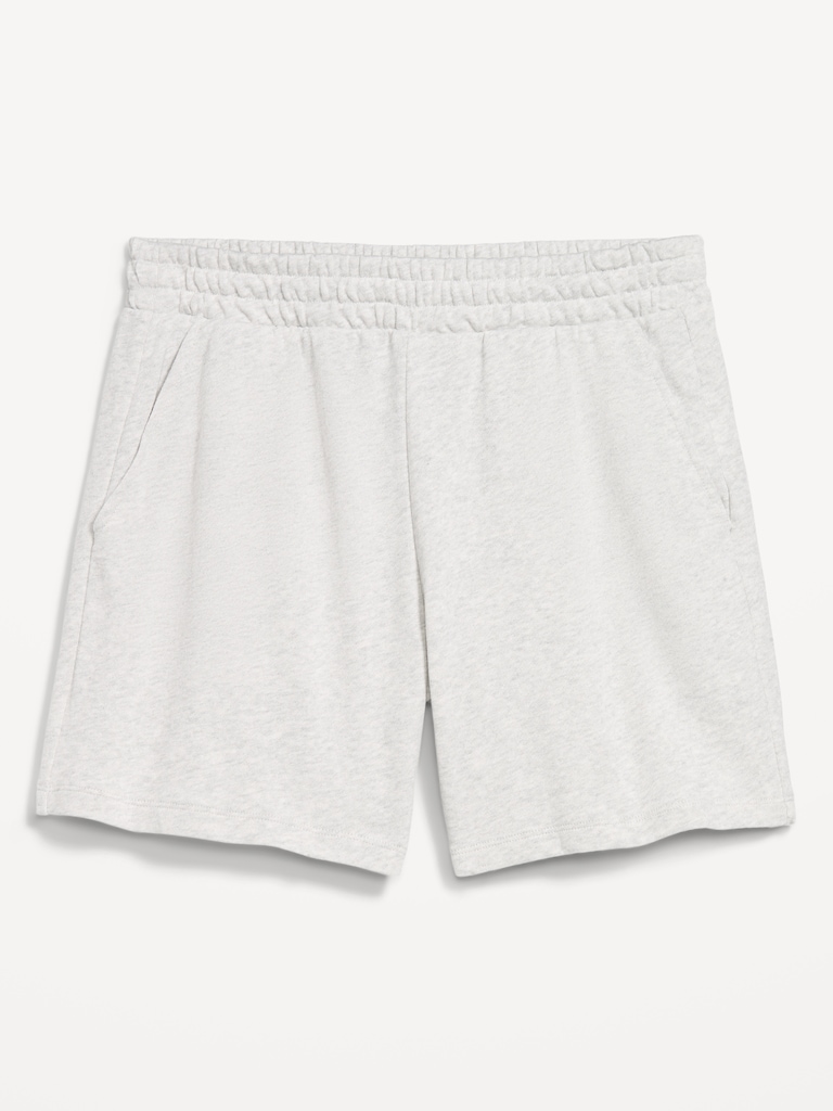 High-Waisted Relaxed Shorts -- 5-inch inseam