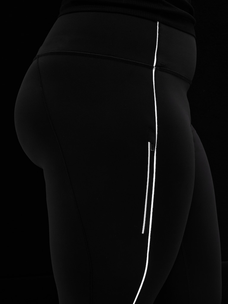 Rainier High Rise Reflective Stripe Legging