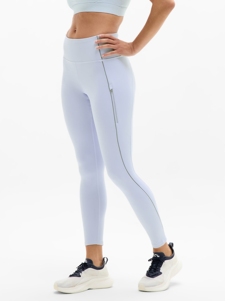 Rainier High Rise Reflective Stripe Legging