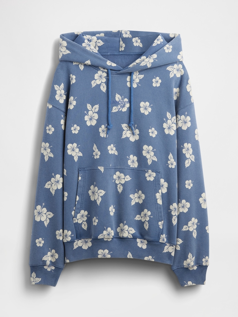 Lilo & Stitch Adult Heavyweight French Terry Graphic Hoodie